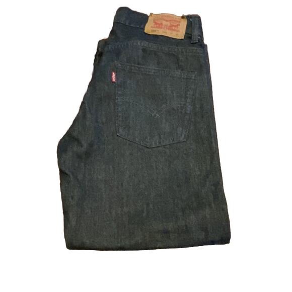 Levi's 550 Relaxed Tapered Leg Size 14 REG 27X27 Jeans Dark Wash School Church - Picture 1 of 6